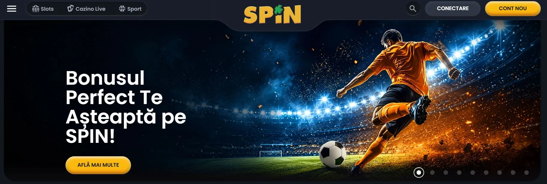 lista cazinourilor online din România Spin ro